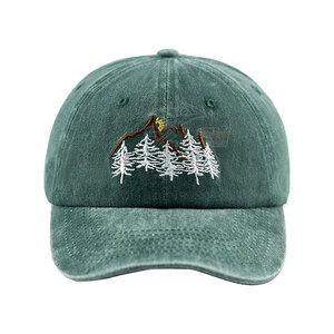 หมวกปักลายทันสมัยสำหรับใช้งานกลางแจ้งและในชีวิตประจำวันหมวกปักแบบปรับได้และมีการเย็บที่ทนทาน - Product Image 2