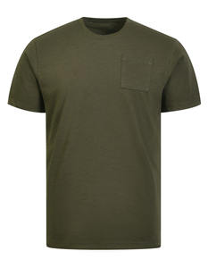 Vente en gros T-shirt blanc à manches courtes 100% coton pour hommes Vêtements grande taille avec logo personnalisé - Product Image 6