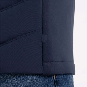 Chaqueta híbrida para hombre de alta calidad con paneles aislados y tela transpirable para una comodidad para todo tipo de clima - Product Image 6