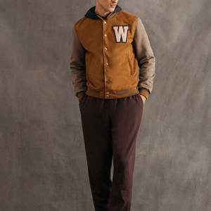 Custom Designed Double Breasted Waterproof Men's Varsity <b>Jacket</b> for Spring Custom Made - Product Image 5