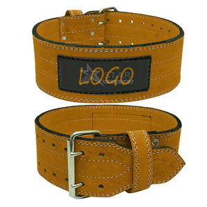 Weight Lifting <b>Powerlifting</b> <b>Belt</b> Double Prong Trainer <b>Belt</b> Weightlifting <b>Belt</b> Available in Best Prices - Product Image 2