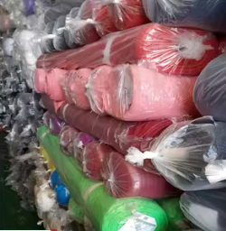 Tissus de haute qualité, respirants, légers, en polyester et élasthanne coréen, teints en uni, absorbant la transpiration, en stock, pour vêtements de sport et de détente - Product Image 6