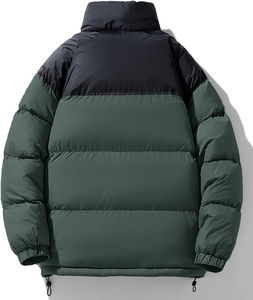 Chaqueta de Invierno para Hombre, Tejido de Lona, Color Sólido, Informal, Alta Calidad, Grosor Estándar - Product Image 4