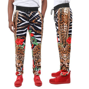 Pantalon de jogging d'entraînement en cours d'exécution pantalon avec logo personnalisé vêtements de sport impression par sublimation complète hommes portent des pantalons de jogging pantalon - Product Image 3