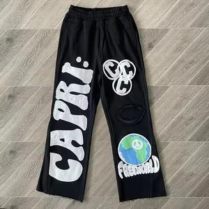 Pantalones Deportivos Casuales Ajustados para Hombre y Mujer, Pantalones de Chándal de Cintura Alta, Pantalones de Felpa, Talla Grande, Antiarrugas - Product Image 1