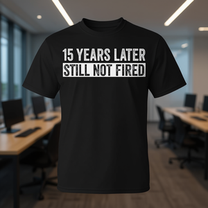 เสื้อยืดฉลองครบรอบ 15 ปีการทำงานของพนักงาน เสื้อยืดพรีเมียมสำหรับแจกเป็นของที่ระลึก - Product Image 3