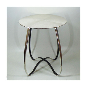 2025 Table basse en métal de luxe ultra-moderne au design exquis en bois et en métal pour les intérieurs d'hôtels et de centres de villégiature haut de gamme - Product Image 4