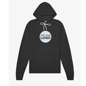 Sudadera con Capucha Personalizada con Cremallera y Logotipo de Texto Personalizado en Felpa - Product Image 1