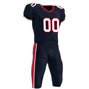 2026 Newest Premium Quality American Football Uniform <b>Set</b> 100% Polyester Quick Dry Breathable <b>Short</b> UV Protection Custom Team - Product Image 3