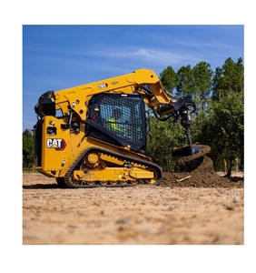 Cargadora compacta sobre orugas CAT 255 usada, con cabina cerrada, aire acondicionado y cámara estándar de 360°, lista para trabajar. - Product Image 4