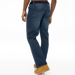 กางเกงยีนส์ทรงสลิมฟิตของผู้ชายกางเกงยีนส์ขาดแบบสกินนี่ทรงตรงแบบสบายๆทันสมัยทนทานคุณภาพสูงขายส่ง - Product Image 6