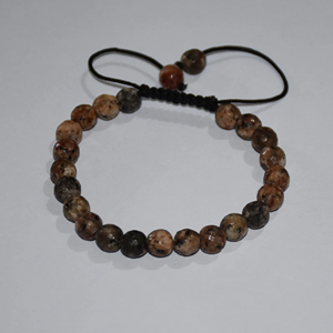 wholesale natural semi-precious Gemstone <b>beads</b> healing crystal <b>bracelet</b> 8mm tiger gemstone <b>beads</b> <b>bracelet</b> handmade <b>bracelet</b> - Product Image 1
