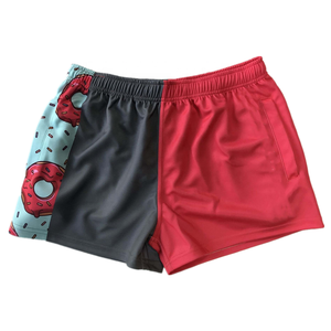 Les derniers shorts de rugby conçoivent votre propre short de sport de rugby ajusté grande taille pour femmes - Product Image 1