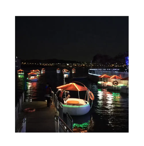 Équipement de jeux d'eau haute qualité BBQ Boat Barbecue Party Electric Grill Leisure BBQ Donut Boat Factory Price - Product Image 1