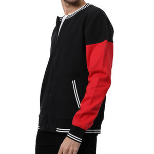 Chaqueta Universitaria de Invierno para Hombre, de Un Solo Pecho, con Logotipos Personalizables, Forro de Felpa de Algodón Premium, Diseño de Universidad Deportiva - Product Image 3