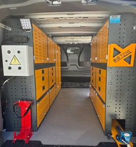 ตู้เก็บของในรถยนต์แบบแยกส่วน 12 ลิ้นชัก |   การจัดระเบียบภายในรถยนต์อัจฉริยะ |   โซลูชั่น OEM/ODM สำหรับชั้นวางของในรถตู้ |   ไฟฟ้าสถิต - Product Image 1