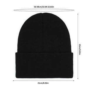 Gorros Personalizados de Invierno con Logotipo de Goma, Gorro de Punto, Gorro de Invierno Tejido, Colores y Logotipo Personalizados - Product Image 3