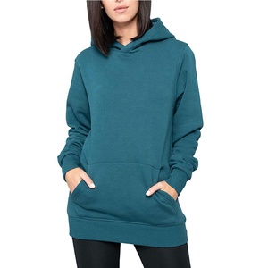 100% coton sweat à capuche personnalisé pour femmes avec poche kangourou sweat à capuche vestes de sport légères pour dames sweats à capuche d'hiver - Product Image 1