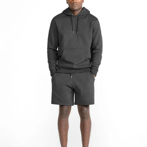 Sudadera con Capucha de Invierno para Hombre, Ajustada, 100% Algodón, de Buena Calidad, con Bordado en Relieve, Estilo Moderno, Felpa, Lisa, Teñida - Product Image 3