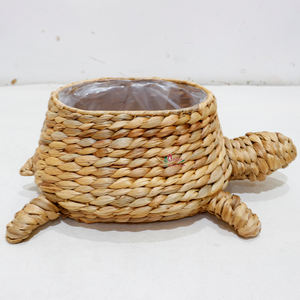 Artex Dong Thap <b>Wicker</b> <b>Crafts</b> Decorative Wall Baskets with Animal Designs Hanging Cone for Home and Garden Use - Product Image 3