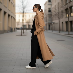 เสื้อฮู้ดผู้หญิงขายส่ง ปักลาย 3 มิติ ด้านหน้าสีตามสั่ง แขนยาว มีกระเป๋า ผ้าฟลีซสำหรับฤดูหนาว สไตล์เกาหลี สตรีทแวร์ - Product Image 3