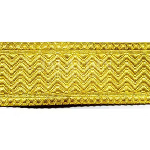 High Quality Eco-Friendly Handmade Custom Bullion Wire <b>Braids</b> for Garment Use Professional Wholesale Price New Stock Jaladin - Product Image 2