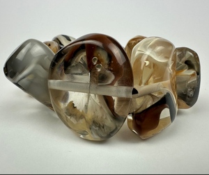 Wholesale Bohemian Multi Color Resin <b>Bracelet</b> Handmade Women Resin <b>Bracelet</b> Jewelry for Gift Manufacturer From India - Product Image 3