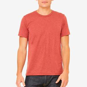 Bella toile unisexe t-shirt Poly/coton col rond t-shirts unisexe mode Viscose mode T-Shirt unisexe chiné CVC t-shirt - Product Image 4