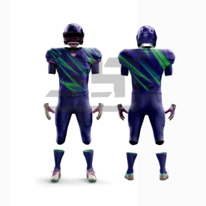 Uniforme de Fútbol Americano Premium, Transpirable, de Secado Rápido, Pantalones y Camiseta Personalizables con Nombre de Equipo, Diseño Antibacterial para Equipos Adultos - Product Image 5