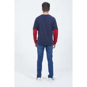 DANTON Anti-Wrinkle Anti-Shrink Lightweight Crew Neck Sweatshirt Long Sleeves Solid Winter Wear Range XXS 6XL <b>Printed</b> Hoodie - Product Image 2