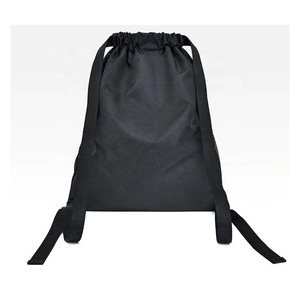 2024 Mess Sports Custom Logo Water Resistant PU 30-40L Duffle Gym <b>Bag</b> Black for Men Travel - Product Image 2