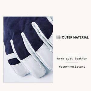 2025 guantes de esquí de alta calidad Snowboard invierno esquí montar nieve impermeable personalizado cuero poliéster guantes de esquí para hombres - Product Image 3