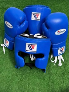 Winning Boxing Set Luxury Boxing <b>Gloves</b>, Headgear & Groin Guard with Custom Gothic Design - Product Image 4