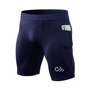 Streetwear Breathable Quick Dry <b>Compression</b> <b>Shorts</b> Oversized Workout Wear <b>Compression</b> <b>Shorts</b> For <b>Men</b> - Product Image 4