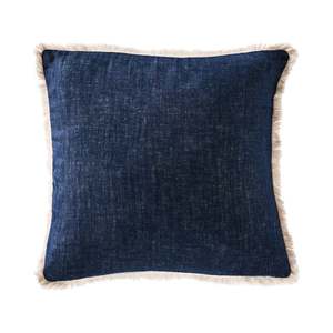 Hermosa funda de almohada decorativa de algodón con patrón sólido sostenible con flecos para decoración de sofá y sala de estar al mejor precio - Product Image 4