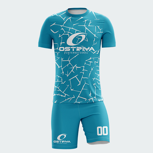 Custom Printed Front Soccer Jersey <b>Shorts</b> Set High Quality Breathable Anti-Bacterial Quick Dry 100% <b>Polyester</b> Uniform Custom - Product Image 4