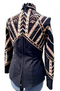 Meilleur Prix Premium Western Showmanship veste d'équitation noire nouveau Design - Product Image 5