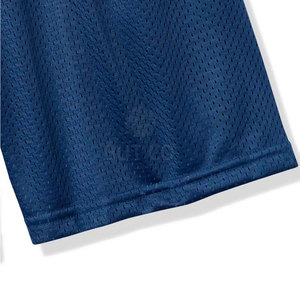 Short en maille taille moyenne pour hommes de haute qualité Slim Fitness Polyester Wear Custom Designed Solid Pattern Offre Spéciale High Street Style - Product Image 6