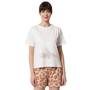 Derniers modèles de vêtements d'été décontractés pour femmes 100% coton Ensemble court surdimensionné Nouveau modèle de vêtements décontractés pour femmes - Product Image 1