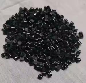 Gránulos de Poliestireno de Alto Impacto (R-HIPS) Negros Reciclados, Grado de Moldeo, Patrón de Pellets - Product Image 1