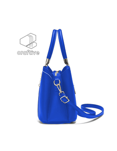 Bolso Tote Vintage de Cuero PU para Mujer, Hermandad Nacional Zeta Phi Beta, con Diseño de Letras, Borla Bordada y Botón - Product Image 2