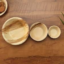 Juego de Tazones de Hoja de Palma Sostenible - Product Image 2