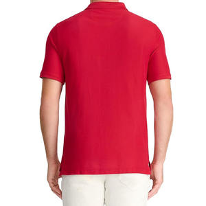 Polo de alta calidad 100% algodón para hombre, manga corta, cuello redondo, camisa para hombre, logotipo personalizado, servicio OEM, polos personalizados para hombre - Product Image 3