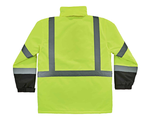 Chaqueta Reflectante Fluorescente de Alta Visibilidad con Cinta Duradera y Opciones de Personalización de Marca - Product Image 6