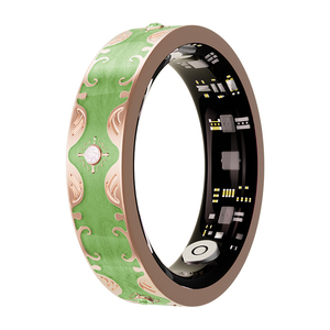 Anillo Inteligente V10 de Aleación, Monitor de Salud, Resistente al Agua 5ATM, Monitor de Frecuencia Cardíaca, Sueño y GPS, Multideporte, para Mujer - Product Image 1