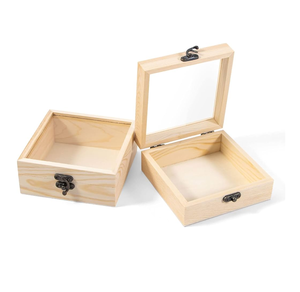 Caja de Regalo de Madera para Joyería, Caja de Joyería de Madera Hecha a Mano, Caja de Regalo de Madera Personalizada al por Mayor - Product Image 5