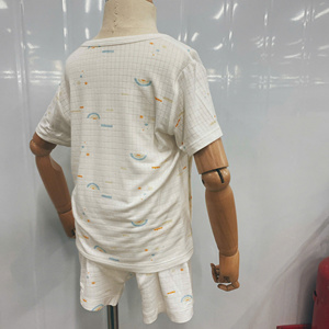 Conjuntos de ropa de otoño para bebés recién nacidos, propiedades antibacterianas y antimosquitos, traje rosa, tela Natural para otoño, suministro ODM - Product Image 3