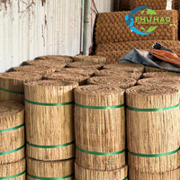 Produit de vente chaud tapis de carex/tapis de palmier panneaux de clôture de roseau naturel pour la protection contre le vent et le soleil en plein air dans les jardins et les balcons