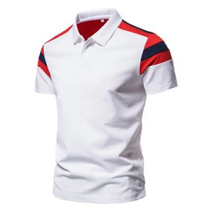 Polo de negocios de algodón 100% para hombre, estampado de tela personalizado con patrón sólido para verano, estilo informal de talla grande, hecho en Pakistán - Product Image 2