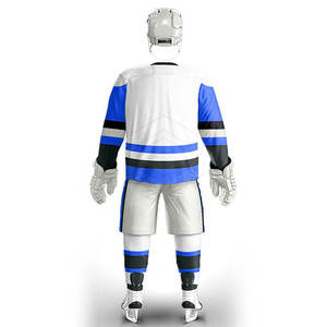 Uniformes de Hockey sobre Hielo 2025 Cómodos, Transpirables y Ecológicos, 100% Poliéster, Precio Bajo, Venta Caliente, Impresión de Logotipo Personalizado - Product Image 2